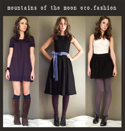  Fashion Clothing on Mountains Of The Moon Eco Fashion Organic   Eco Friendly Clothing  Eco