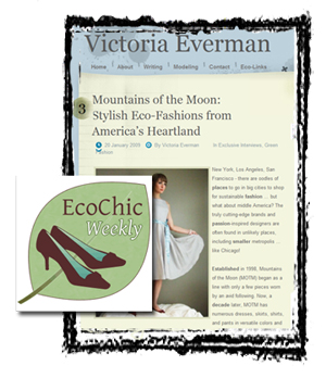 Mountains of the Moon in Victoria-E and Eco-Chic Weekly